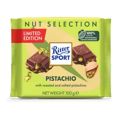 Afbeelding van Ritter Sport Pistachio 12 x 100 gram