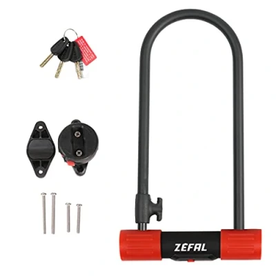 Afbeelding van Zefal U slot Met Hangslotkabel 13 Cm