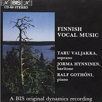 Afbeelding van Jorma Hynninen, Taru Valjakka, Ralf Gothóni Finnish Vocal Music (CD)
