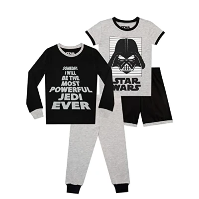 Afbeelding van Star Wars Jongens Pyjama Verpakking van 2, Mehrfarbig, 134