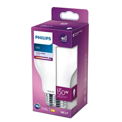 Afbeelding van Ledlamp Philips D 150 W 17,5 E27 2452 lm 7,5 x 12,1 cm (4000 K)