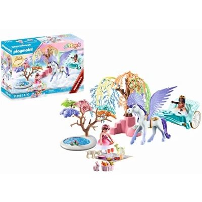 Image de Playmobil Magic 71246 Calèche et cheval ailé