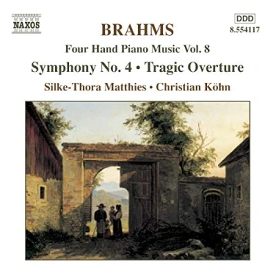 Afbeelding van Silke Thora Matthies &amp; Christian Kohn Brahms: Four Hand Piano Music 8 (CD)