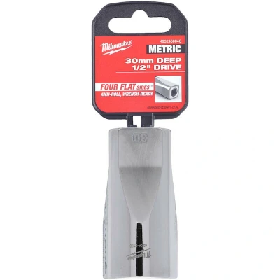 Afbeelding van MILWAUKEE 4932480046 lange dop metrisch 1/2&quot; 30 mm