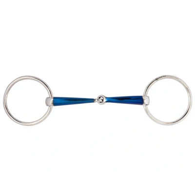 Image de BR Mors de Filet Sweet Iron Simple Brisure 14mm 11,5cm
