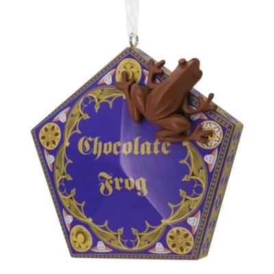 Afbeelding van Hallmark Harry Potter verzameldecoratie chocolade kikker en doos