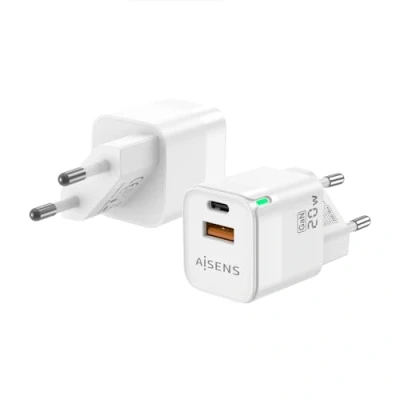 Afbeelding van Aisens CARGADOR GAN 20W 1XUSB C PD3.0 QC4.0 A QC3.0 BLANCO (20 W), USB lader, Wit