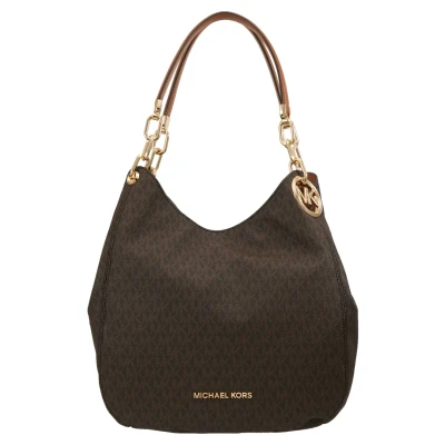 Afbeelding van Michael Kors Lillie Chain TOTE Shopper, Dames, Maat: One Size, Acorn