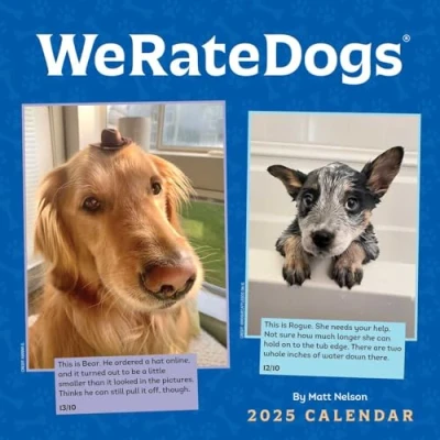 Afbeelding van Weratedogs 2025 Wall Calendar