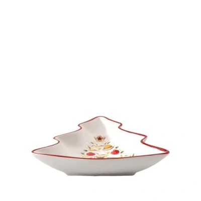 Afbeelding van Villeroy &amp; Boch Winter Bakery Delight Kerst Partyschaal 17 Cm Gebroken Wit