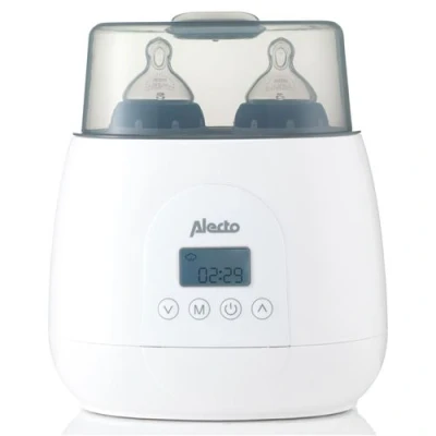 Image de Chauffe biberon digital duo Alecto BW700TWIN Blanc