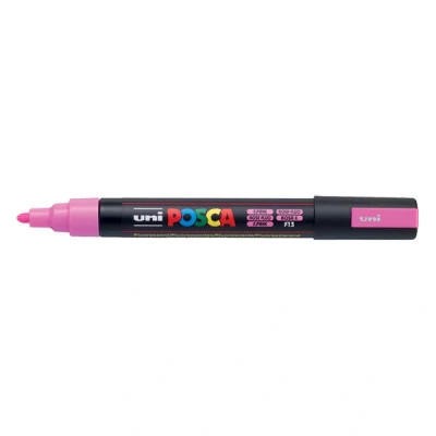 Image de Marqueur Posca Pointe conique moyenne Rose fluo