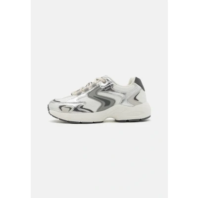 Afbeelding van mtng Electra Sneakers laag, Dames, Maat: 38, Zytre silver/grey Textiel/ synthetisch