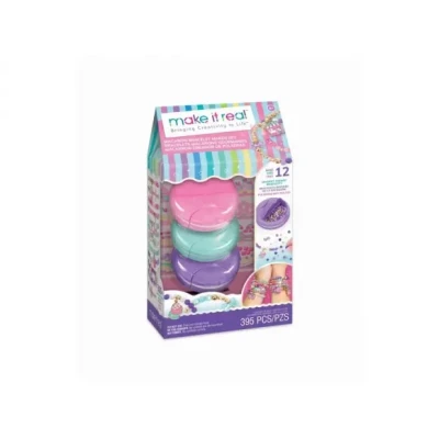 Afbeelding van Make it Real Macarons Armbandenstudio Maak 12 unieke armbanden