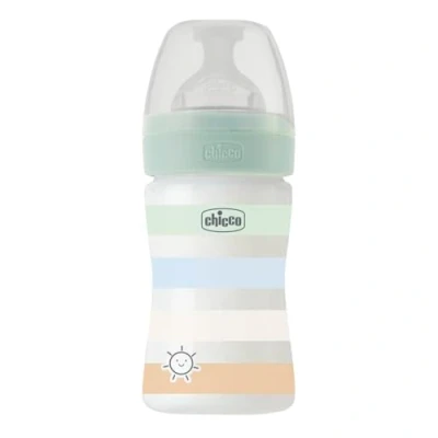 Afbeelding van Chicco zuigfles Siliconen Well Being 150ml groen
