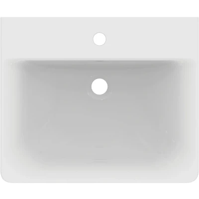 Afbeelding van Ideal Standard Connect Cube wastafel (55 x 46 cm) wit 1 kraangat, met