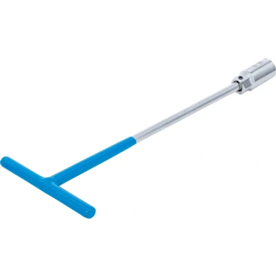 Afbeelding van BGS Bougiesleutel met T greep, kogelscharnier 21 mm