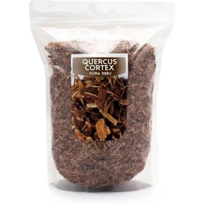 Afbeelding van Eikenschors Gesneden Goed gezeefd, 1 kg Quercus Cortex