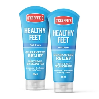 Afbeelding van O&#039;Keeffe&#039;s Healthy Feet Voetcrème, 80 ml, 2 tubes