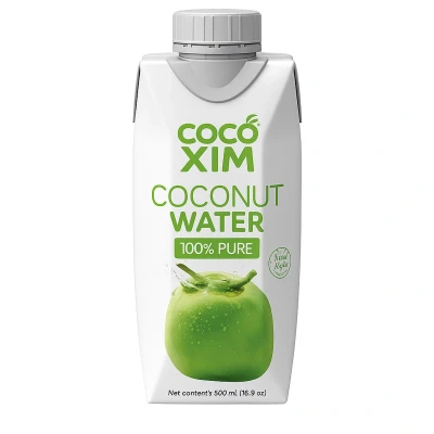 Afbeelding van Kokoswater natuur, 330 ml / 12