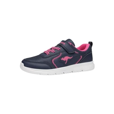 Afbeelding van KangaROOS K ETK ZIG EV Sneaker Kinderschoenen Unisex 10408 000 4204 blauw/roze