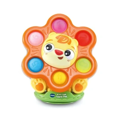 Image de Jeu d&#039;éveil P&#039;tit lion Tourni Pop Vtech Baby