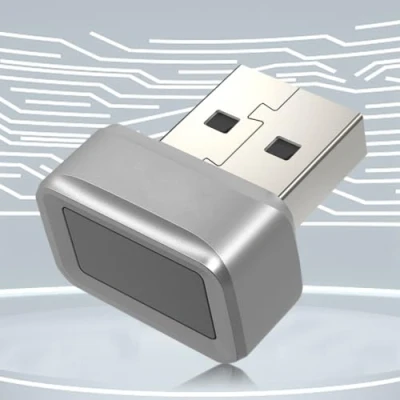 Afbeelding van Fiorky Fido U2F USB vingerafdruklezer voor Windows Hello Ant Spoofing Biometrische Mini Scurity Touch 360 Stick PC of Laptop