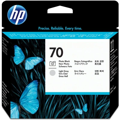 Afbeelding van HP 70 Printkop lichtgrijs (C9407A)