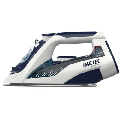 Afbeelding van Imetec ZeroCalc Z3 3500 stoomstrijkijzer 2400 watt met anti kalktechnologie, roestvrijstalen plaat en stoomslag 150 g energiebesparende technologie Eco