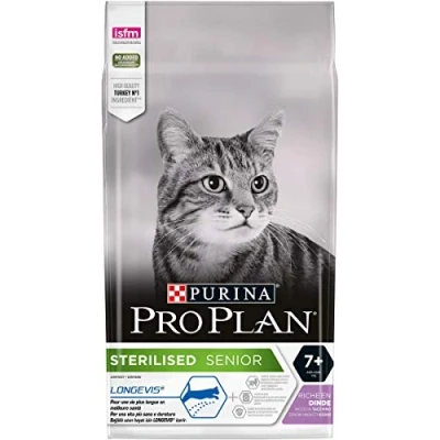 Afbeelding van 6x Pro Plan Senior 7+ Sterilised Longevis Kalkoen 1,5 kg