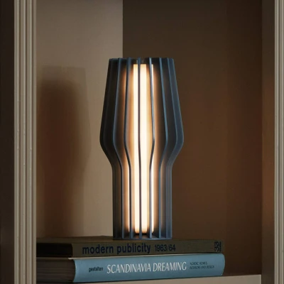 Afbeelding van Eva Solo Radiant LED Lamp Dusty Blue Blauw Kunststof Rubber