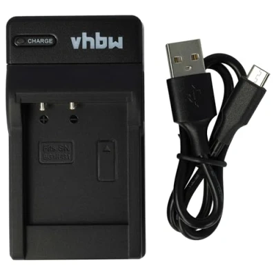 Afbeelding van vhbw USB acculader compatibel met Sony NP BG1, FG1 laadstation voor camera