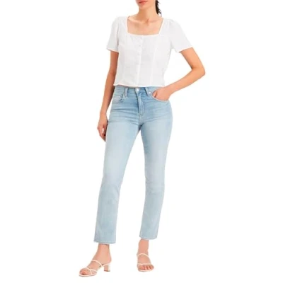 Image de Levi&#039;s 724 Jeans femme taille haute, coupe droite, 29W / 30L