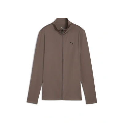 Afbeelding van Puma Strong FULL ZIP Trainingsvest, Dames, Maat: Medium, Flat bronze