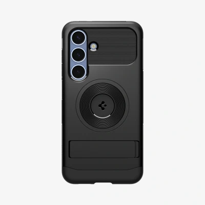 Afbeelding van Spigen Hoesje Geschikt voor Samsung Galaxy S25 Slim Armor Mag Zwart