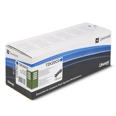 Image de Lexmark Cyan original cartouche de toner LCCP LRP pour CS820 CX820 CX825 CX860