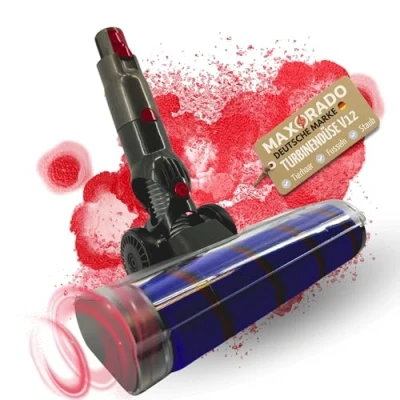 Afbeelding van Maxorado Premium Turboborstel geschikt voor Dyson V12 Slim / Absolute vloerzuigmond met zachte Roller