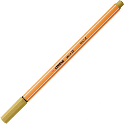 Afbeelding van STABILO point 88 fineliner, kakigroen fineliner