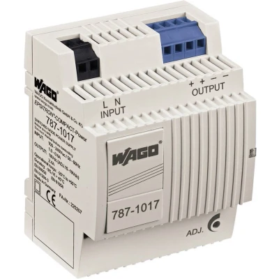 Afbeelding van WAGO EPSITRON® COMPACT POWER 787 1017 DIN rail netvoeding 18 V/DC 2.4 A 43.2 W Aantal uitgangen: 1 x Inhoud: stuk(s)