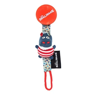 Afbeelding van Globe Trotoys Speenkoord, het hippe nijlpaard 20 cm