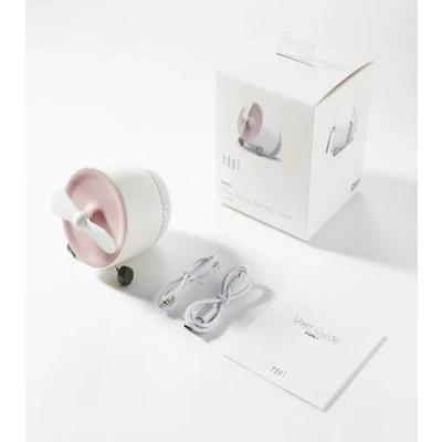 Afbeelding van POUT EARS1 Draagbare Bluetooth luidspreker met miniventilator Roos