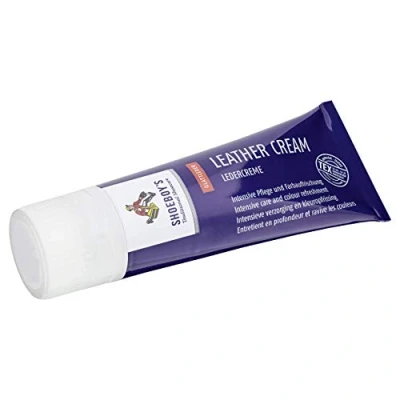 Afbeelding van Shoeboy&#039;S Leder creme Verzorgende en beschermende voor alle soorten gladleer 75ml (040) Middenbruin