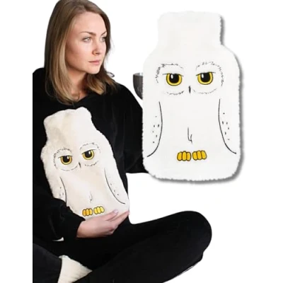 Afbeelding van Wizarding World Harry Potter Kruik Warm Water Hot Bottle Cadeau Bag Hedwig