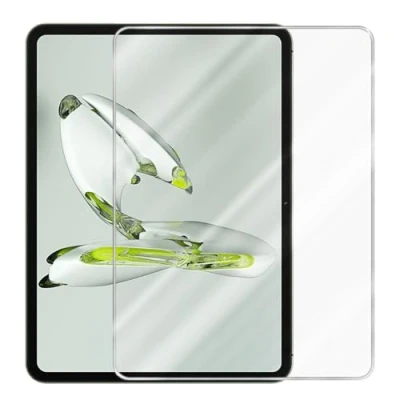 Afbeelding van Cadorabo Screenprotector geschikt voor OnePlus Pad Go in KRISTALHELDER Gehard (Tempered) display Film beschermglas 9H hardheid met 3D Touch
