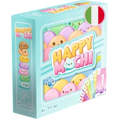 Afbeelding van Asmodee Happy Mochi schattig kaartspel om met het hele gezin te spelen, handgeïllustreerd spel kawaii design, vanaf 8 jaar voor 2 6 spelers, 20 minuten, Italiaans