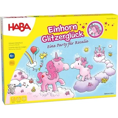 Afbeelding van Haba Kinderspel Einhorn Glitzerglück Eine Party Für Rosalie (du)