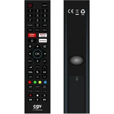 Afbeelding van Vervangende afstandsbediening Algemene voorwaarden FIDELIO Hisense voor televisies Zonder programmering Klaar gebruik