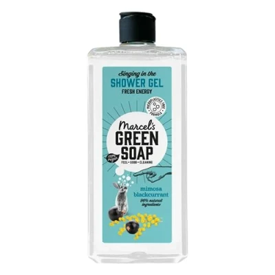 Afbeelding van Marcel&#039;s Green Soap Shower Gel Mimosa &amp; Zwarte Bes 6 x 300ml
