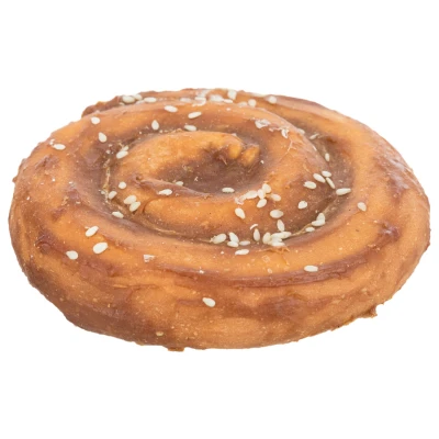 Afbeelding van Trixie Denta Fun Chewing Pie Hondensnacks Kip Ø 9 cm 70 g