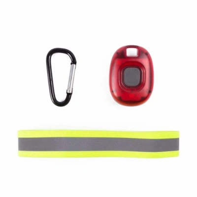 Afbeelding van Benson Reflecterend Armband LED Licht &amp; Karabijnhaak Inclusief CR2032 Batterij